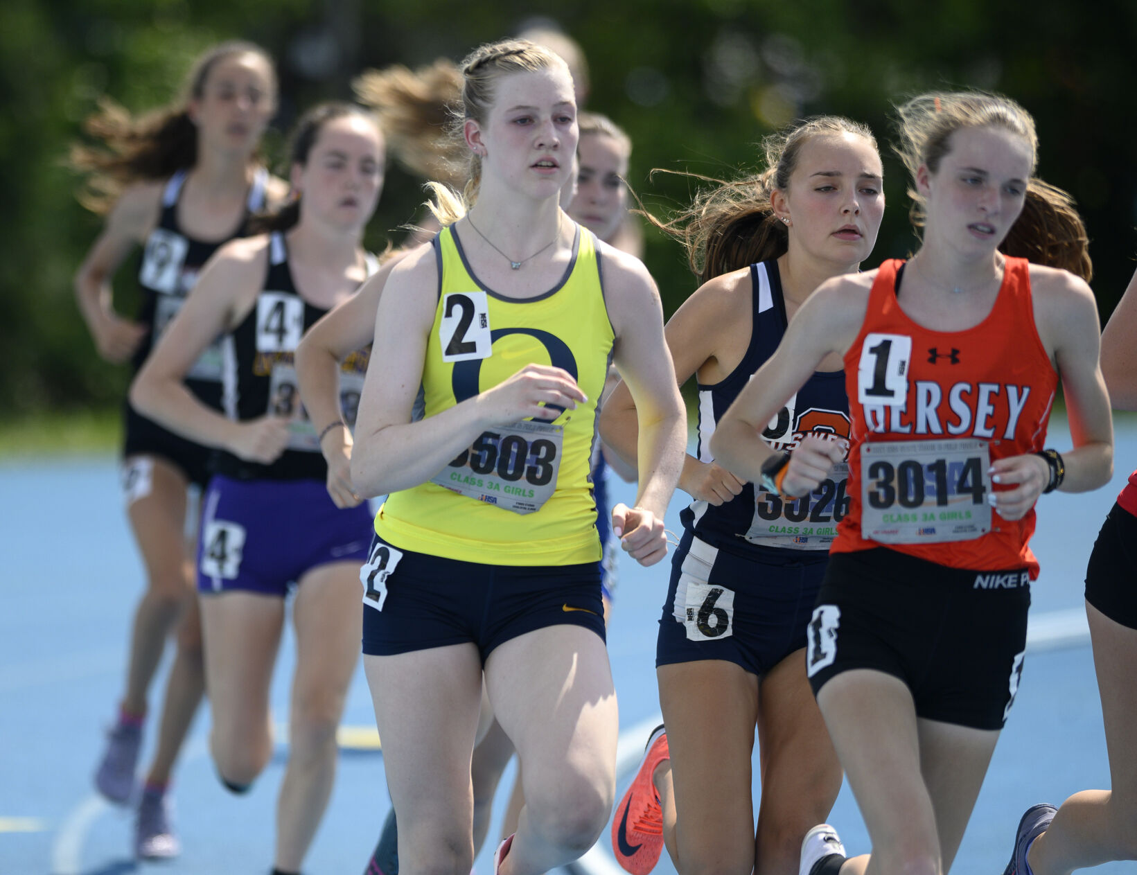 Class 3A girls track and field state championship